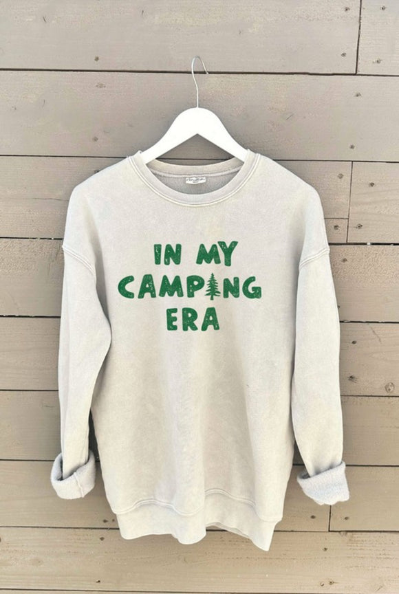In My Camping Era crewneck sweatshirt 