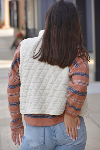 Aerolight Quilted Zip-Up Vest