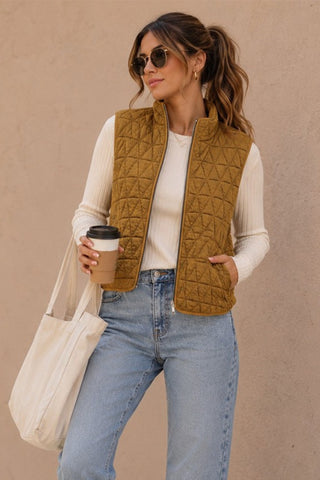 Aerolight Quilted Zip-Up Vest