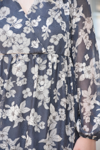 Granada Floral Print Baby Doll Dress