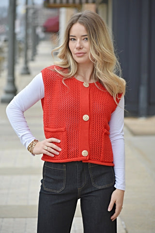 Ramberg Sleeveless Sweater Vest - urbanity online and boutique