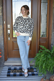 Rory Leopard Print Sweater