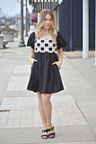 Keilani Checkered Dress