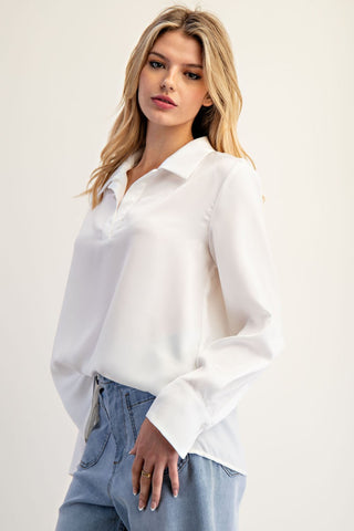 Ayla Satin Blouse