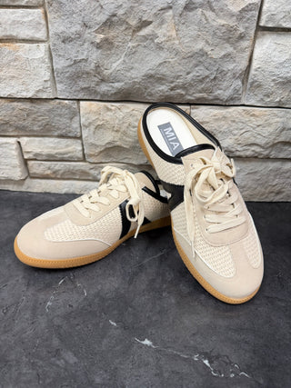 Bryne Lace-Up Sneaker Mules – Casual Slip-On Slides
