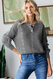 Burford Cable Knit Sweater