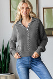 Burford Cable Knit Sweater