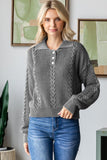 Burford Cable Knit Sweater