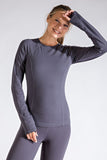 Butter Yoga Fitted Crew Top