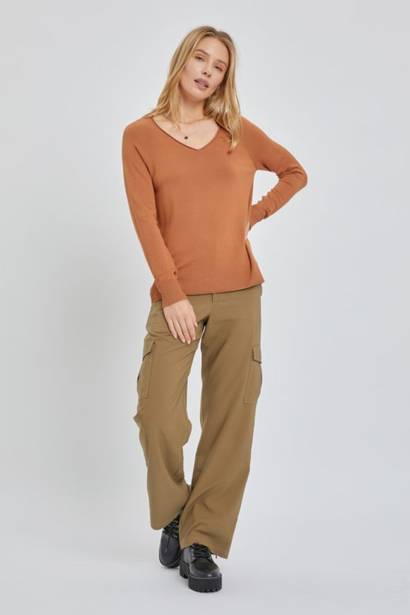 Camilla V-Neck Sweater