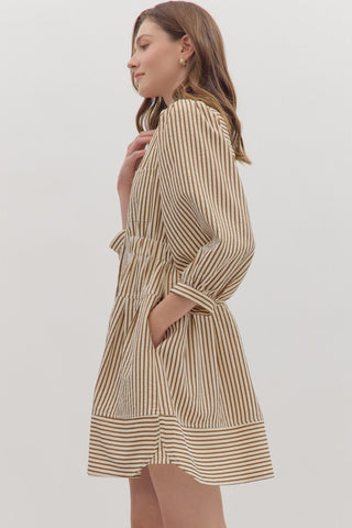 Charli Striped Dress