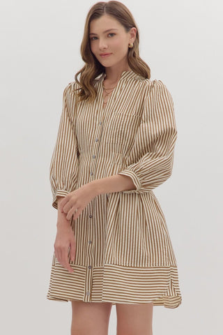 Charli Striped Dress
