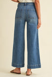 Collins High Rise Pin Tuck Jeans