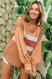 Contrast Striped Sweater