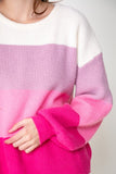 Cyna color Block Sweater