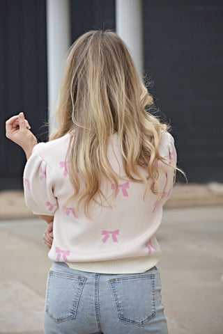 Winslow Bow Sweater Top