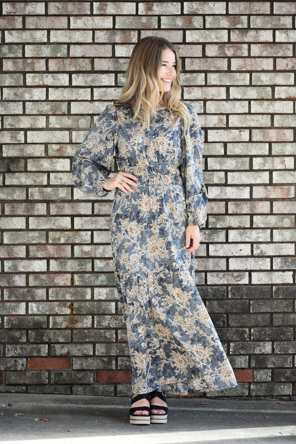 Marceline Floral Midi Dress