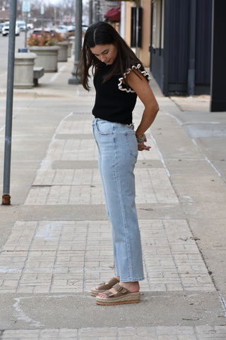 Brielle Tapered Leg Jeans