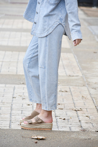 Bella Acid Wash Joggers