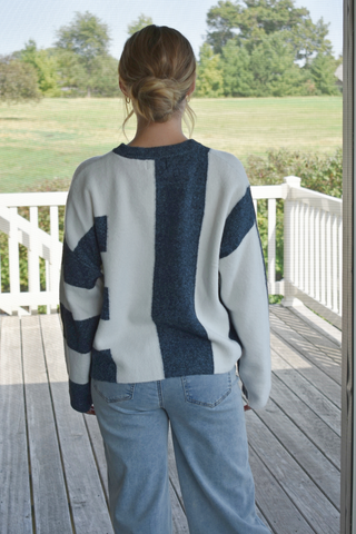 Malani Color Block Sweater
