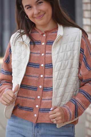 Aerolight Quilted Zip-Up Vest