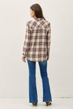 Esther Plaid Flannel Button Down Top
