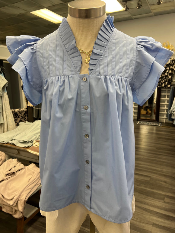 Faye Button Down Blouse