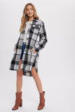 Flannel Longline Shacket