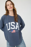 Gloria USA Graphic Top