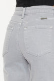 Greyish High Rise Straight Jeans