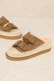 Hazel Double Buckle Chunky Platform Sandals