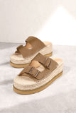 Hazel Double Buckle Chunky Platform Sandals