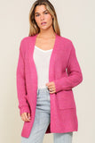 Hot pink cardigan