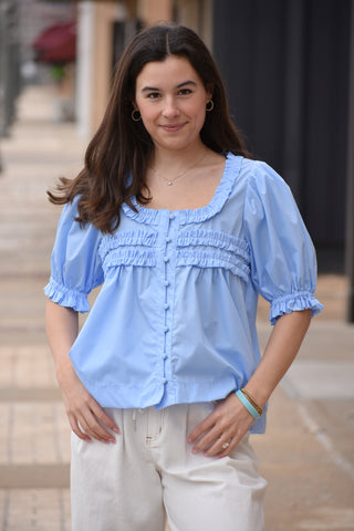 Indie Button Down Blouse