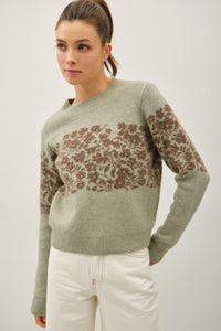 Jayla Floral Sweater