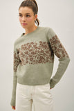 Jayla Floral Sweater
