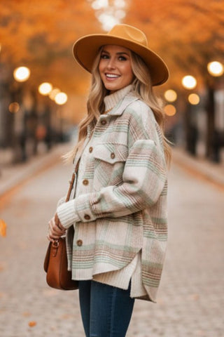 Kenzie Plaid Shacket