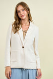 Livia Long Sleeve Blazer - urbanity online and boutique