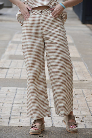 Lydia Gingham Pants