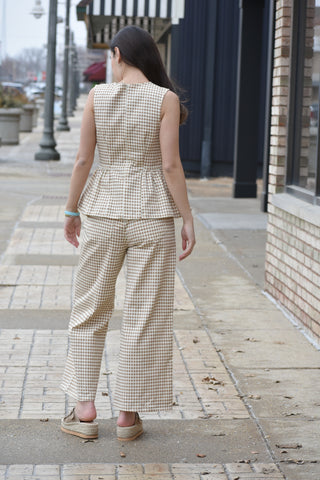 Lydia Gingham Pants