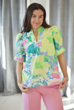 Malani Floral Print Top - urbanity online and boutique