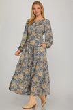 Marceline Floral Midi Dress