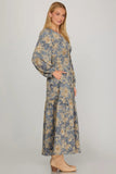 Marceline Floral Midi Dress