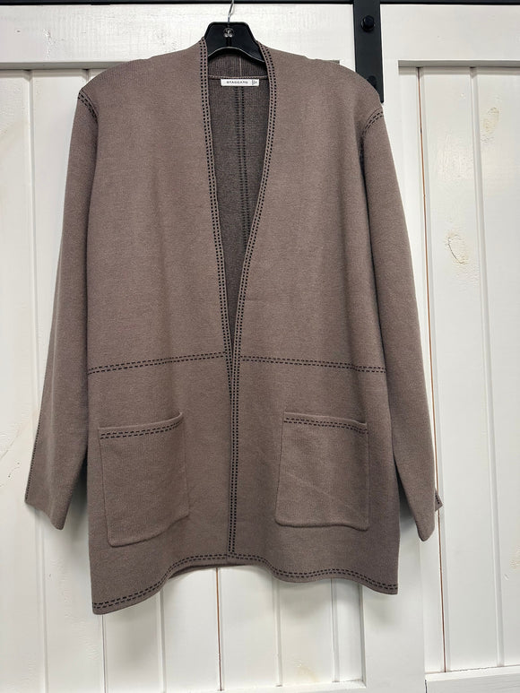 Mary Open Front Cardigan