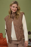 Mary Quilted Puffer Vest