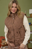 Mary Quilted Puffer Vest