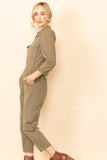 Utility jumpsuit (army green) 