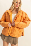 Michaela Quilted Puffer Jacke