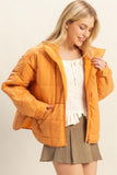 Michaela Quilted Puffer Jacke