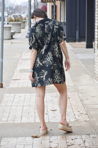 Miriana Knee Length Print Dress